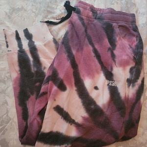TYE DYE PINK Victoria Secret Jogger